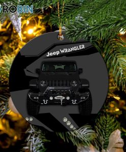 back jeep circle ornament christmas decorations 1 cyxh2a