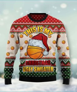 Basketball Ugly Christmas Sweatshirt, Sweater