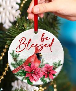 Be Blessed Unique Circle Ornament Be Blessed Unique Circle Ornament