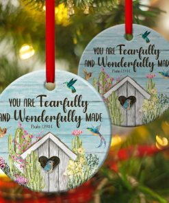 Beautiful Cactus Circle Ornament God Says You Are Wonderful Beautiful Cactus Circle Ornament God Says You Are Wonderful