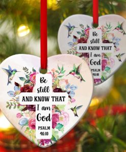 Beautiful Flower Heart Ornament Believe In God Beautiful Flower Heart Ornament Believe In God