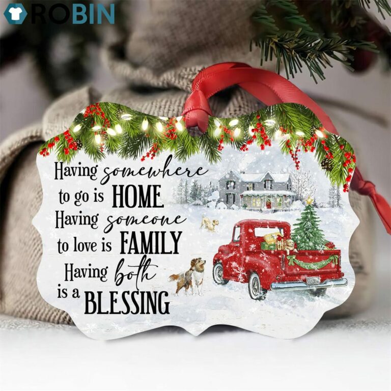 Beautiful Ornament – Having Someone To Love Is Family