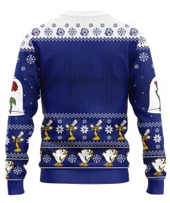 Beauty And The Beast Ugly Christmas Sweatshirt