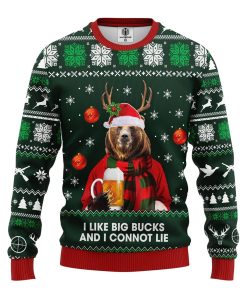 beer bear ugly christmas sweatshirt 1 LgJH1