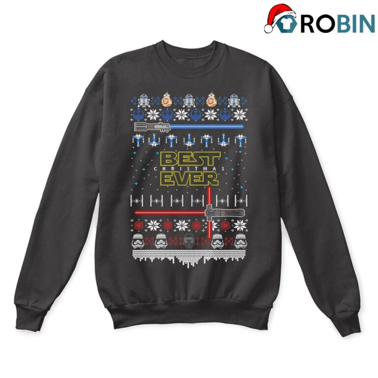 Best Christmas Ever Star Wars Ugly Sweatshirt