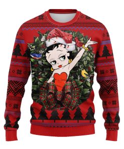 betty boop noel mc ugly christmas sweater 1 hpxobe