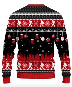 Bigfoot Ugly Christmas Sweatshirt Bigfoot Ugly Christmas Sweatshirt