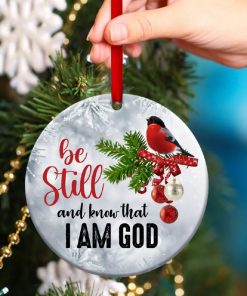 Bird Circle Ornament Have Faith In God Bird Circle Ornament Have Faith In God