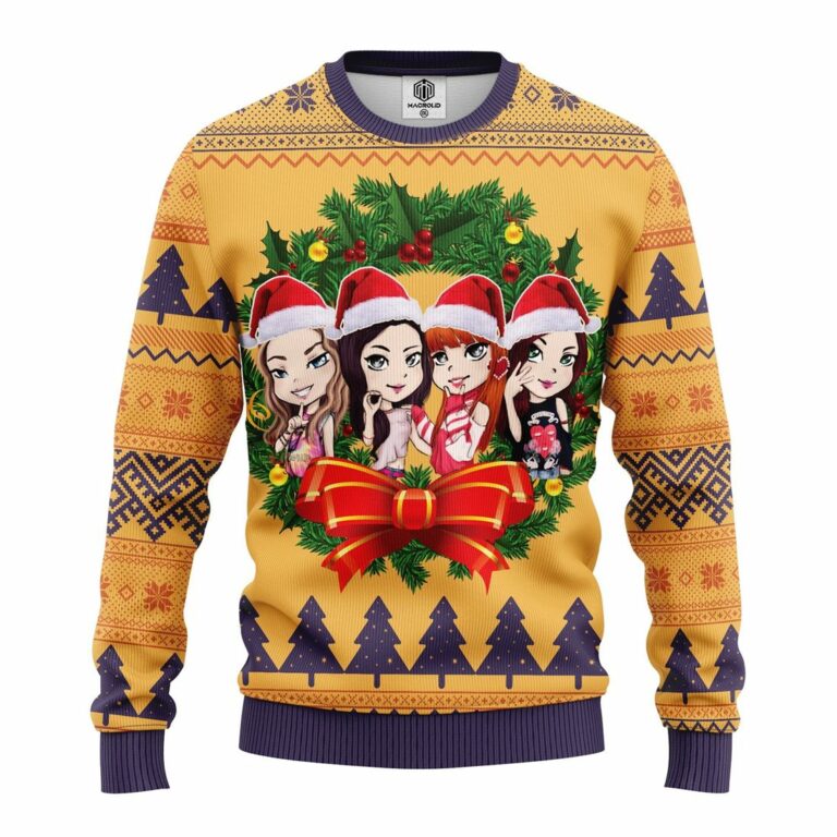 Blackpink New Chibi Ugly Christmas Sweatshirt