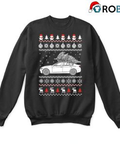 Bmw 3 Series Brings Christmas Home Ugly Sweatshirt