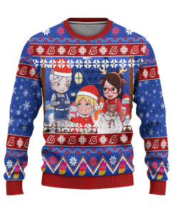 boruto anime ugly christmas sweatshirt custom blue xmas gift 1 f7dpA