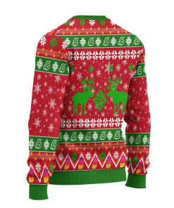 Boruto Anime Ugly Christmas Sweatshirt Custom Red Xmas Gift