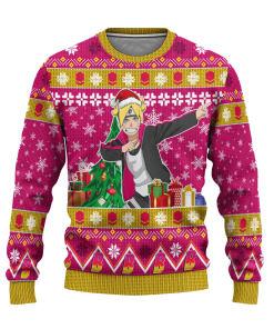 boruto uzumaki anime ugly christmas sweatshirt custom boruto xmas gift 1 mlTum