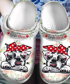 Bostie Mom Classic Clog, Unisex Crocs Shoes Mother’s Day Gift
