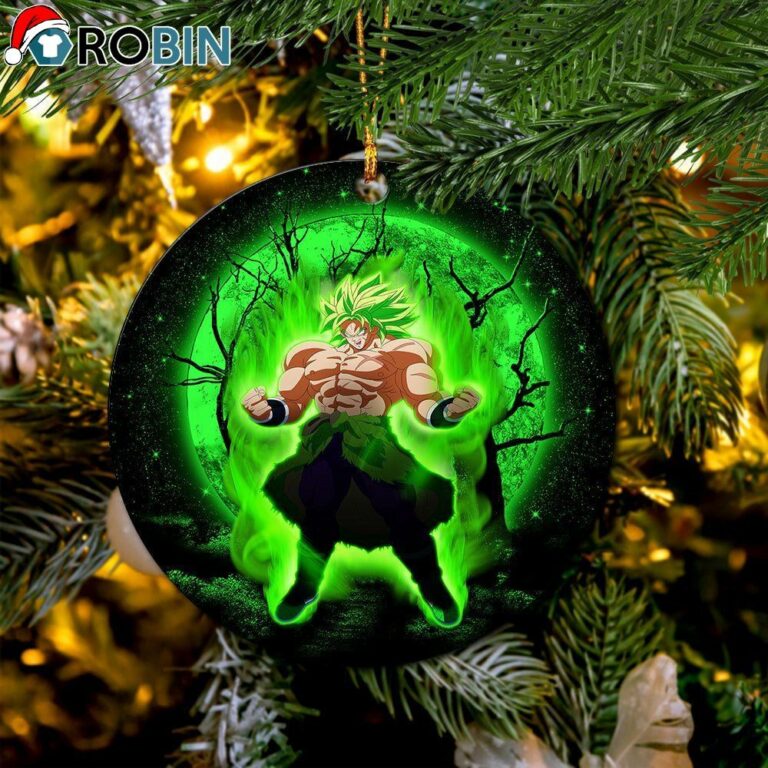 Broly Moonlight Circle Ornament – Christmas Decorations