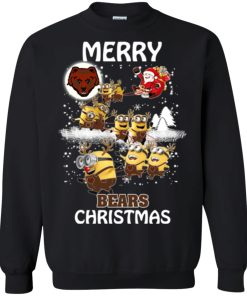 brown bears minion ugly christmas sweater 4 KVvLF