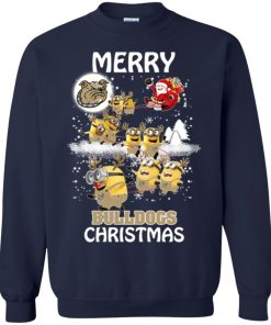 bryant bulldogs minion ugly christmas sweater 4 Jil5y