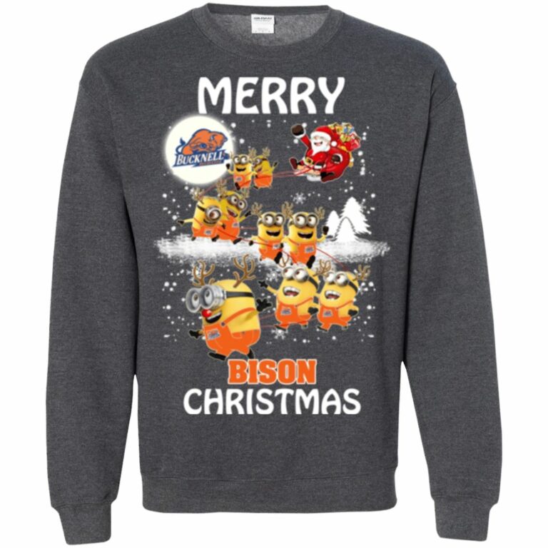 Bucknell Bison Minion Ugly Christmas Sweater