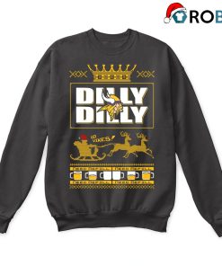 Bud Light Dilly Dilly Minnesota Vikings Ugly Christmas Sweatshirt