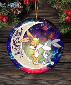 bunny couple love you to the moon galaxy circle ornament christmas decorations 1 qgpv9v