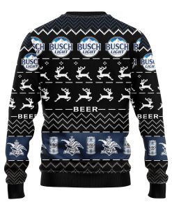 Busch Light Beer Ugly Christmas Sweater Busch Light Beer Ugly Christmas Sweater