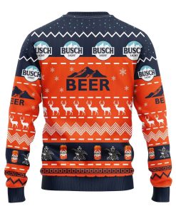 Busch Beer Ugly Christmas Sweater