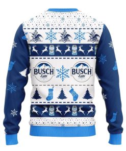 Busch Latte Beer Ugly Christmas Sweatshirt