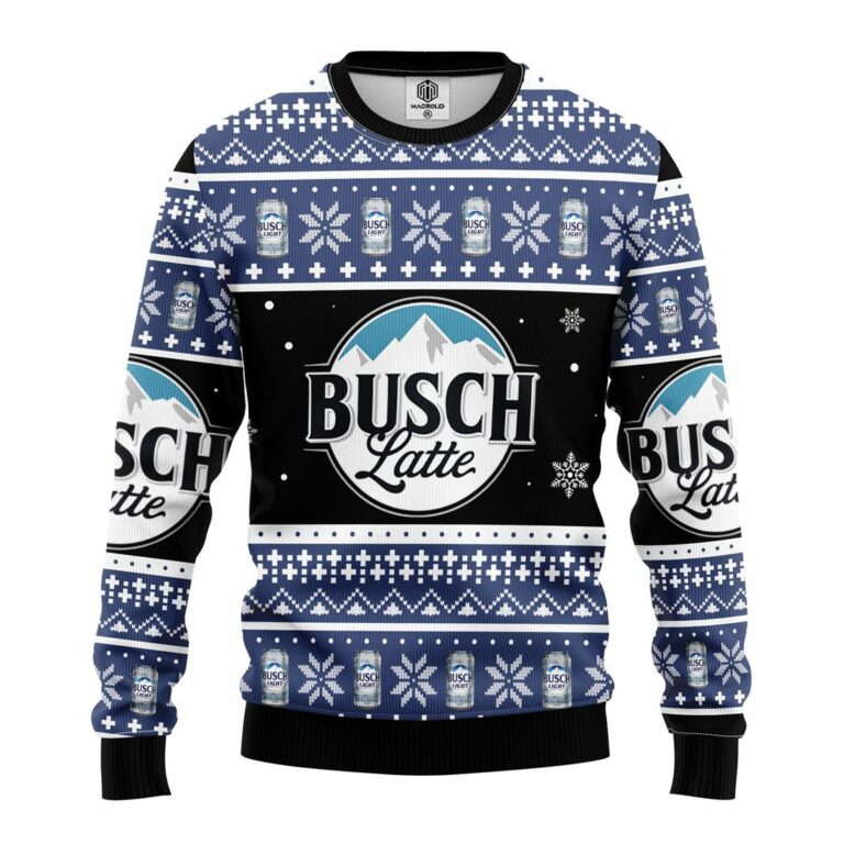 Busch Latte Ugly Christmas Sweatshirt