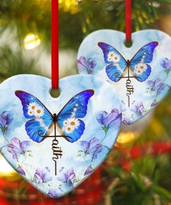 butterfly and flower heart ornament in jesus we trust 1 ehGdw