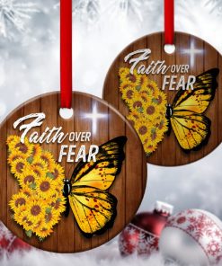 butterfly christian circle ornament faith over fear 1 Y5mRm