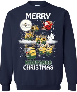 calpoly mustangs minion ugly christmas sweater 1 dQ4zJ