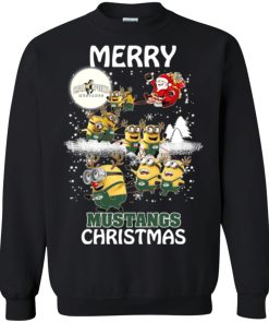 calpoly mustangs minion ugly christmas sweater 2 NdBmi