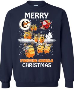 campbell fighting camels minion ugly christmas sweater 1 nPVfE