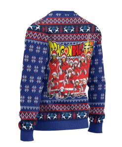 Capsule Corp Ugly Christmas Sweatshirt Dragon Ball Anime Xmas Gift