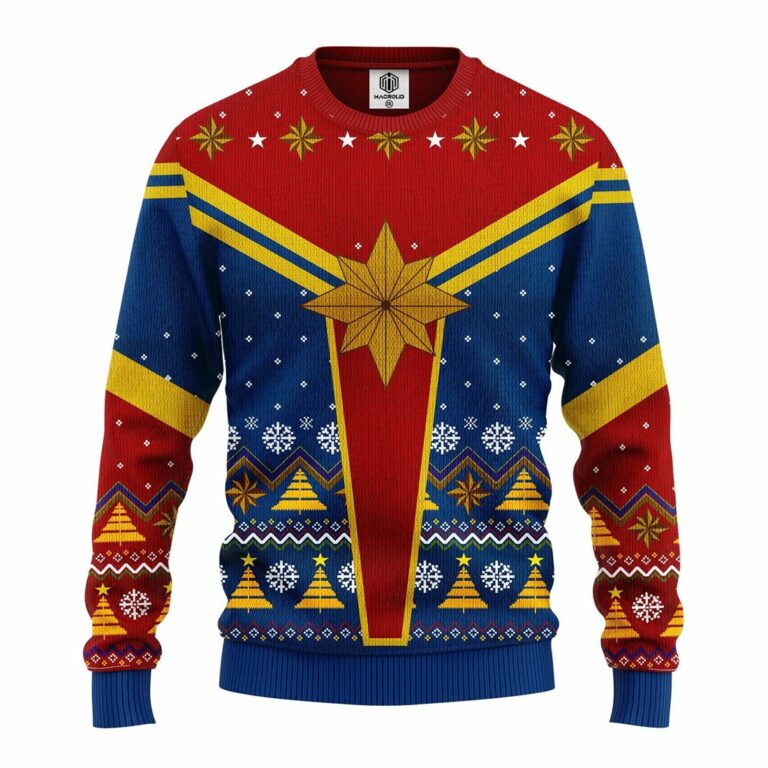 Captain Mavel Ugly Christmas Sweatshirt