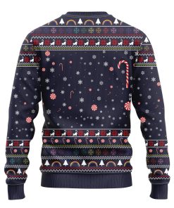 Cat Make Me Happy Ugly Christmas Sweatshirt