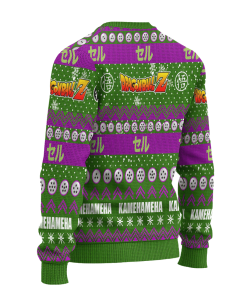 Cell Anime Ugly Christmas Sweater Dragon Ball Z Xmas Gift