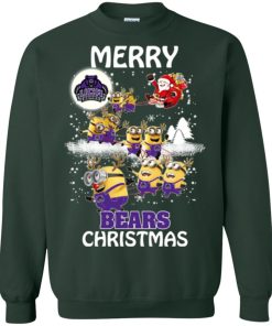 central arkansas bears minion ugly christmas sweatshirt 3 XSsXX