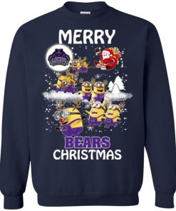 central arkansas bears minion ugly christmas sweatshirt 4 WKNxY
