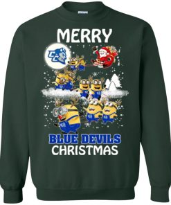 central connecticut state blue devils minion ugly christmas sweater 1 2a5YL