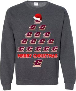 central michigan chippewas ugly christmas sweaters merry christmas sweatshirt 1 EwMk4