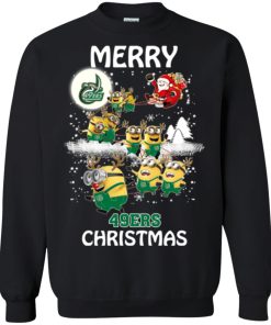 charlotte 49ers minion ugly christmas sweater 4 5Jtgg