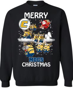 chattanooga mocs minion ugly christmas sweater 4 9Vjue