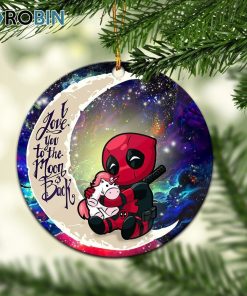 chibi deadpool unicorn toy love you to the moon galaxy ornament christmas decorations 1 uz6j85