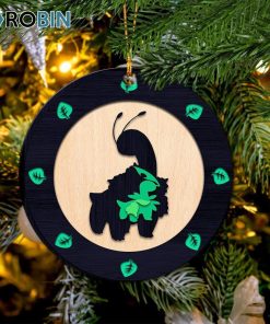 Chikorita Evolution Pokemon Christmas Ornament Chikorita Evolution Pokemon Christmas Ornament