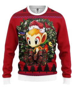 Chimchar Pokemon Noel Mc Ugly Christmas Sweater