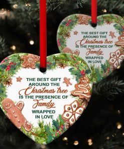 christian heart ornament the best gift for christmas is familys love 1 S545F