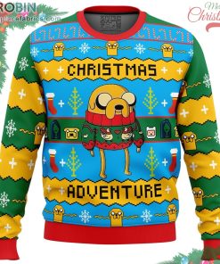 christmas adventure time ugly christmas sweater 218 ztnBo