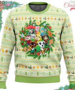 christmas animal festival animal crossing ugly christmas sweater 217 tsGpc