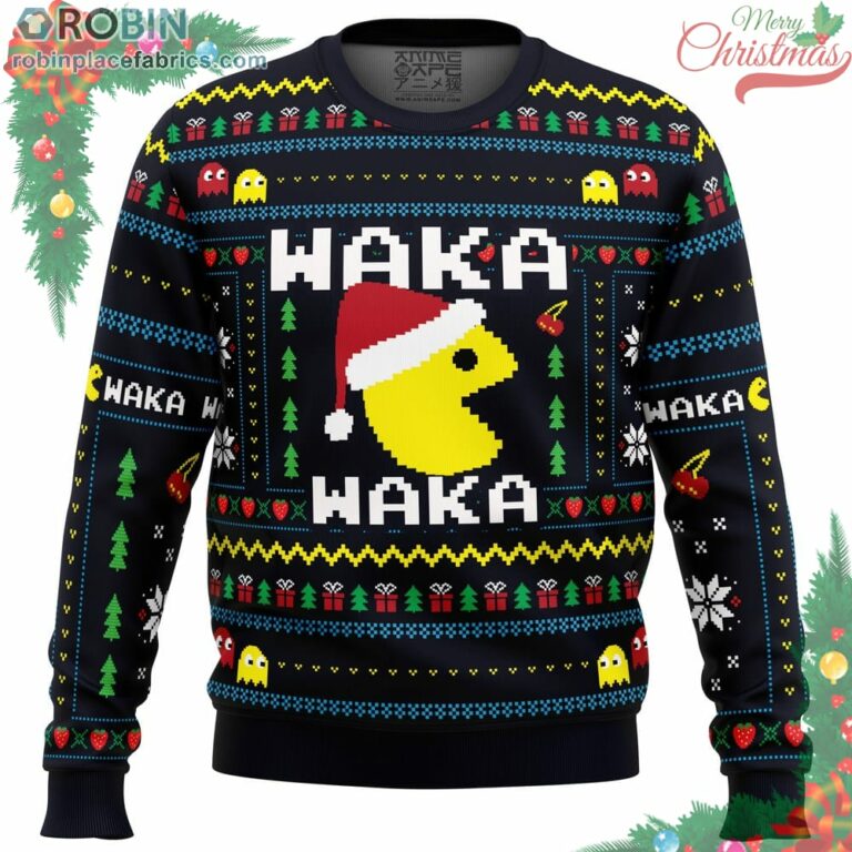 Christmas Arcade Pac-Man Ugly Christmas Sweater